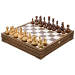 Шахматы деревянные "Неваляшки" 47х47 см